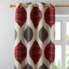 Luxury Collection Morocco Red Eyelet Curtains 2 Luxury Collection Morocco Red Eyelet Curtains -Dunelm Shop 30197821