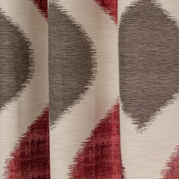 Luxury Collection Morocco Red Eyelet Curtains 5 Luxury Collection Morocco Red Eyelet Curtains - Image 3