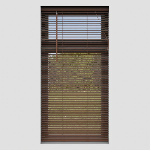 Dunelm Hardwood Acacia 25mm Slats Venetian Blind 4 Dunelm Hardwood Acacia 25mm Slats Venetian Blind - Image 2