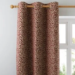 Luxury Collection Willow Red Eyelet Curtains