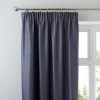 Dunelm Nova Charcoal Blackout Pencil Pleat Curtains 2 Dunelm Nova Charcoal Blackout Pencil Pleat Curtains -Dunelm Shop 30215506