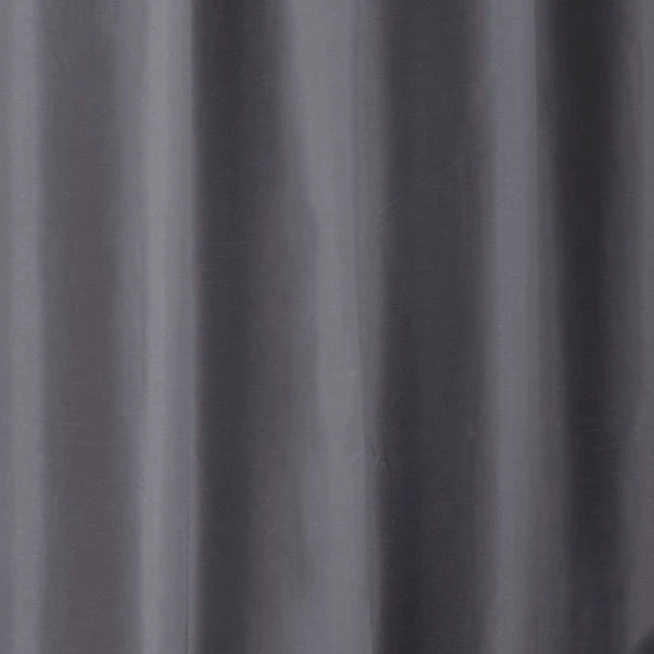 Dunelm Nova Charcoal Blackout Pencil Pleat Curtains 5 Dunelm Nova Charcoal Blackout Pencil Pleat Curtains - Image 3