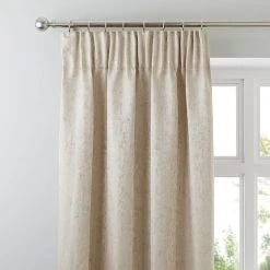 Dunelm Richmond Champagne Pencil Pleat Curtains