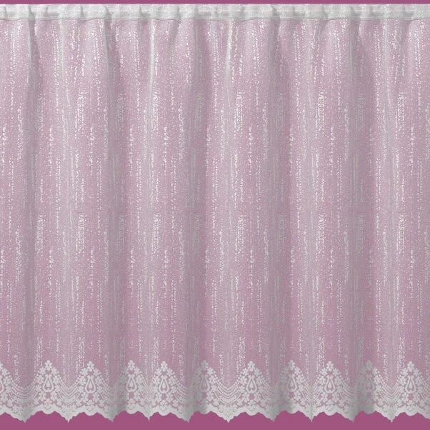 Dunelm By The Metre April Slot Top Lace Voile Fabric 4 Dunelm By The Metre April Slot Top Lace Voile Fabric - Image 2