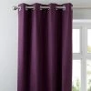 Dunelm Solar Aubergine Blackout Eyelet Curtains 1 Dunelm Solar Aubergine Blackout Eyelet Curtains -Dunelm Shop 30284679