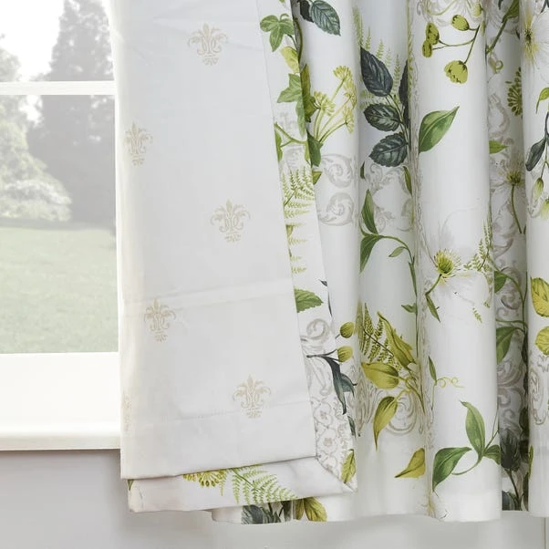 Dorma Botanical Garden Blackout Eyelet Curtains 6 Dorma Botanical Garden Blackout Eyelet Curtains - Image 4