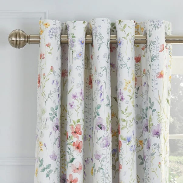 Dorma Botanical Wildflower Blackout Eyelet Curtains 3 Dorma Botanical Wildflower Blackout Eyelet Curtains