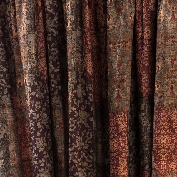 Luxury Collection Belmont Burgundy Velvet Pencil Pleat Curtains 5 Luxury Collection Belmont Burgundy Velvet Pencil Pleat Curtains - Image 3