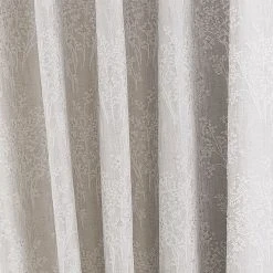 Luxury Collection Adrianna Natural Eyelet Curtains -Dunelm Shop 30563348 alt02