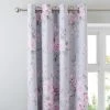 Dunelm Rosemont Grey Blackout Eyelet Curtains 1 Dunelm Rosemont Grey Blackout Eyelet Curtains -Dunelm Shop 30566547