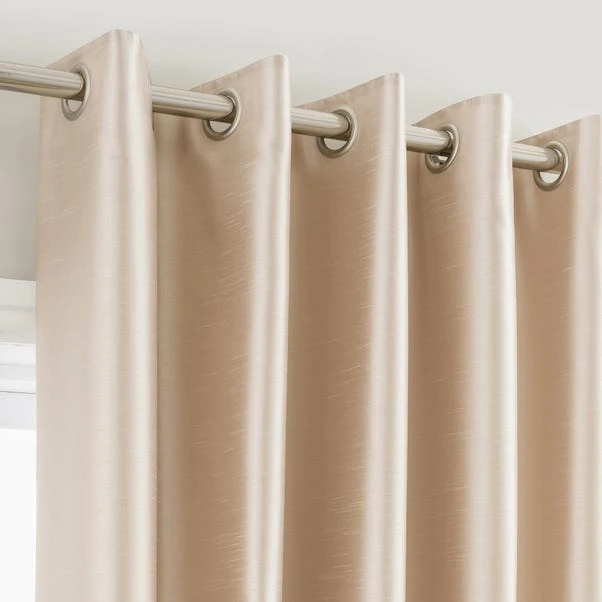 Dunelm Montana Cream Eyelet Curtains 3 Dunelm Montana Cream Eyelet Curtains