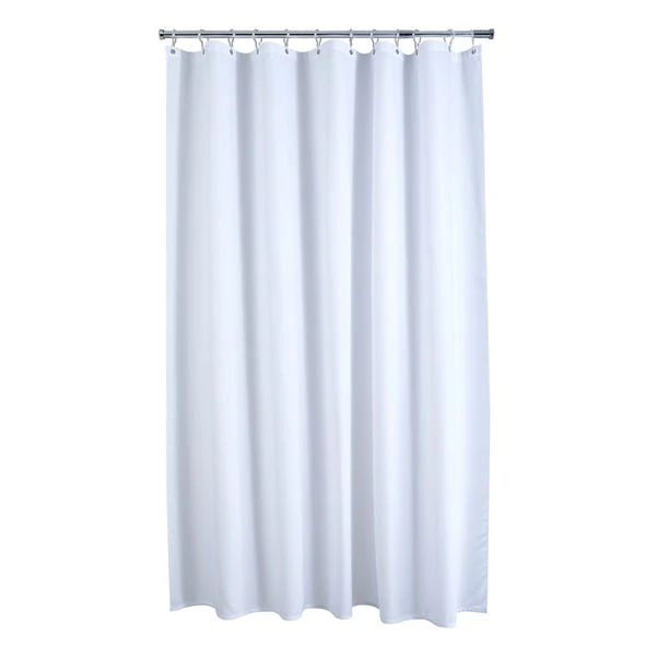 Dunelm Waffle White XL Shower Curtain 3 Dunelm Waffle White XL Shower Curtain