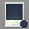 Dunelm Linen Mix Denim Blackout Roman Blind 1 Dunelm Linen Mix Denim Blackout Roman Blind -Dunelm Shop 30611552
