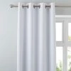 Dunelm Luna Brushed White Blackout Eyelet Curtains 1 Dunelm Luna Brushed White Blackout Eyelet Curtains -Dunelm Shop 30616417