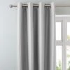 Dunelm Nova Silver Blackout Eyelet Curtains 1 Dunelm Nova Silver Blackout Eyelet Curtains -Dunelm Shop 30618237