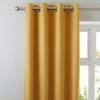 Dunelm Solar Mustard Blackout Eyelet Curtains 1 Dunelm Solar Mustard Blackout Eyelet Curtains -Dunelm Shop 30620431