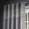 Catherine Lansfield Grey Glitzy Curtain 1 Catherine Lansfield Grey Glitzy Curtain -Dunelm Shop 30620844