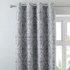 Dunelm Leonardo Dove Grey Eyelet Curtains 2 Dunelm Leonardo Dove Grey Eyelet Curtains -Dunelm Shop 30621749