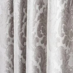 Luxury Collection Versailles Silver Pencil Pleat Curtains -Dunelm Shop 30631922 alt02