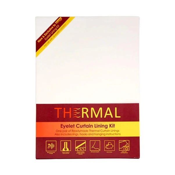 Dunelm Thermal Eyelet Curtain Linings 4 Dunelm Thermal Eyelet Curtain Linings - Image 2