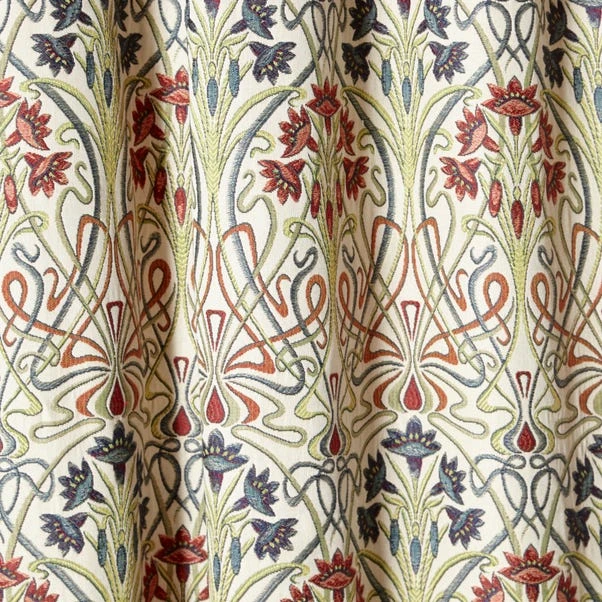 Dunelm Lucetta Jewel Pencil Pleat Door Curtain 5 Dunelm Lucetta Jewel Pencil Pleat Door Curtain - Image 3