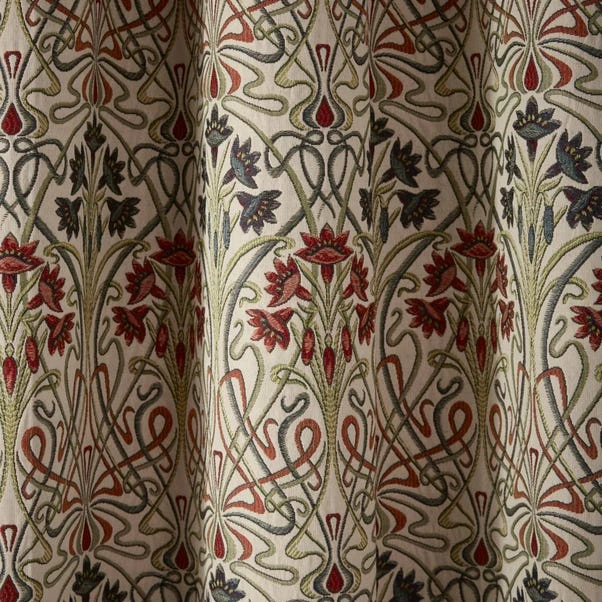 Dunelm Lucetta Mauve Pencil Pleat Door Curtain 5 Dunelm Lucetta Mauve Pencil Pleat Door Curtain - Image 3