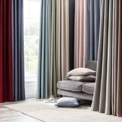 Dunelm Luna Brushed Dove Grey Blackout Eyelet Curtains 11 Dunelm Luna Brushed Dove Grey Blackout Eyelet Curtains -Dunelm Shop 30634845 alt03