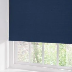 Dunelm Luna Navy Blackout Roller Blind -Dunelm Shop 30643205 alt02