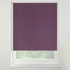 Swish Mulberry Cordless Blackout Roller Blind