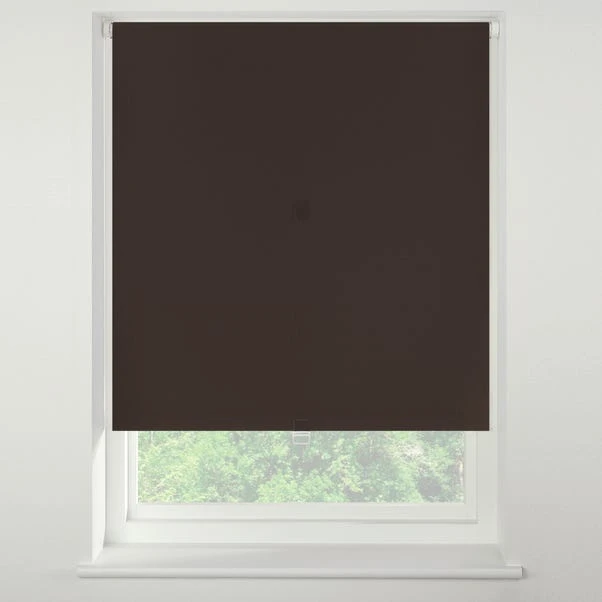 Swish Rich Cocoa Cordless Blackout Roller Blind 3 Swish Rich Cocoa Cordless Blackout Roller Blind
