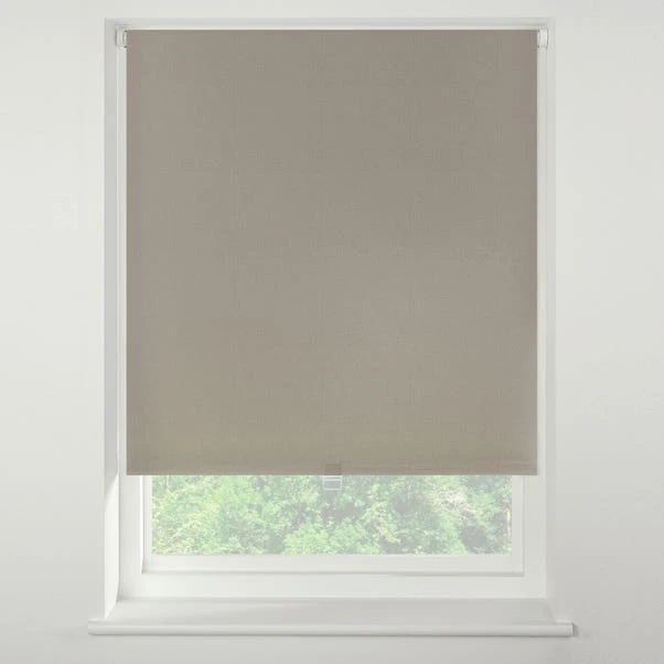 Swish Taupe Cordless Blackout Roller Blind 3 Swish Taupe Cordless Blackout Roller Blind