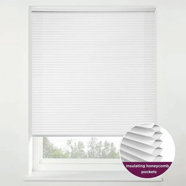 Swish Snow Flurry Cordless Insulating Pleated Blind 3 Swish Snow Flurry Cordless Insulating Pleated Blind