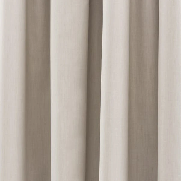 Dunelm Solar Ivory Blackout Eyelet Curtains 5 Dunelm Solar Ivory Blackout Eyelet Curtains - Image 3