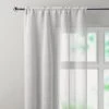 Dunelm Camden White Slot Top Single Voile Panel 1 Dunelm Camden White Slot Top Single Voile Panel -Dunelm Shop 30647692