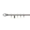 Dunelm Teardrop Extendable Metal Curtain Pole Dia. 16/19mm 1 Dunelm Teardrop Extendable Metal Curtain Pole Dia. 16/19mm -Dunelm Shop 30649294