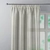Dunelm Boucle Stripe Charcoal Tape Top Single Voile Panel 2 Dunelm Boucle Stripe Charcoal Tape Top Single Voile Panel -Dunelm Shop 30649966