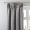 Dunelm Jennings Grey Thermal Pencil Pleat Curtains 1 Dunelm Jennings Grey Thermal Pencil Pleat Curtains -Dunelm Shop 30650443