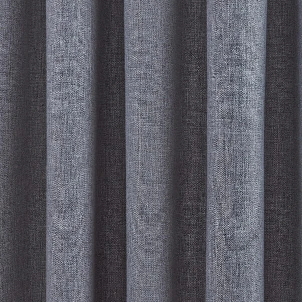 Dunelm Jennings Grey Thermal Pencil Pleat Curtains 5 Dunelm Jennings Grey Thermal Pencil Pleat Curtains - Image 3