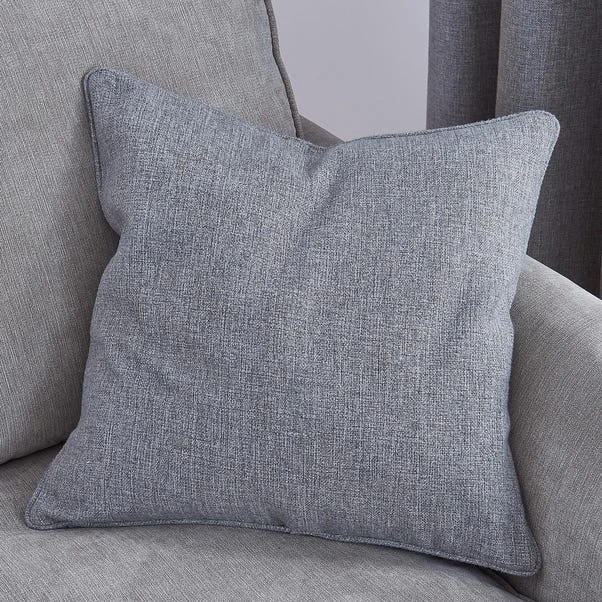 Dunelm Jennings Grey Thermal Pencil Pleat Curtains 6 Dunelm Jennings Grey Thermal Pencil Pleat Curtains - Image 4