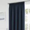 Dunelm Tyla Navy Blackout Pencil Pleat Curtains -Dunelm Shop 30650757