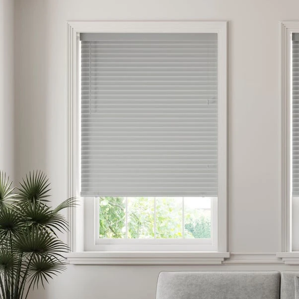 Dunelm 50mm Slats Room Darkening Grey Venetian Blind 3 Dunelm 50mm Slats Room Darkening Grey Venetian Blind