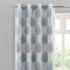Luxury Collection Jacquard Trees Teal Eyelet Curtains 1 Luxury Collection Jacquard Trees Teal Eyelet Curtains -Dunelm Shop 30655690