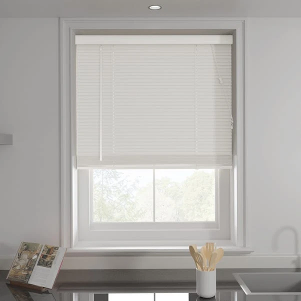 Dunelm White 25mm Slats Venetian Blind 3 Dunelm White 25mm Slats Venetian Blind