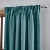 Dunelm Jennings Peacock Thermal Pencil Pleat Curtains 2 Dunelm Jennings Peacock Thermal Pencil Pleat Curtains -Dunelm Shop 30658283
