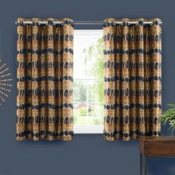 Luxury Collection Budapest Midnight Spice Jacquard Eyelet Curtains 12 Luxury Collection Budapest Midnight Spice Jacquard Eyelet Curtains -Dunelm Shop 30668148 alt05