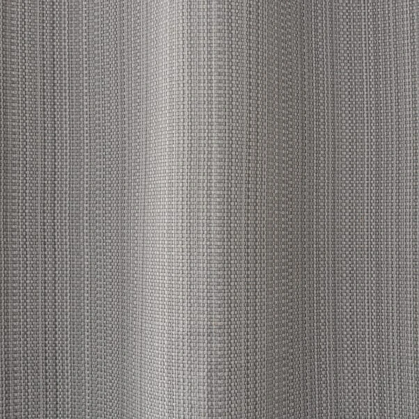 Dunelm Neptune Textured Grey Blackout Eyelet Curtains 5 Dunelm Neptune Textured Grey Blackout Eyelet Curtains - Image 3