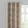 Luxury Collection Luxor Metallic Champagne Eyelet Curtains -Dunelm Shop 30670299