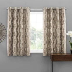 Luxury Collection Luxor Metallic Champagne Eyelet Curtains 12 Luxury Collection Luxor Metallic Champagne Eyelet Curtains -Dunelm Shop 30670299 alt05