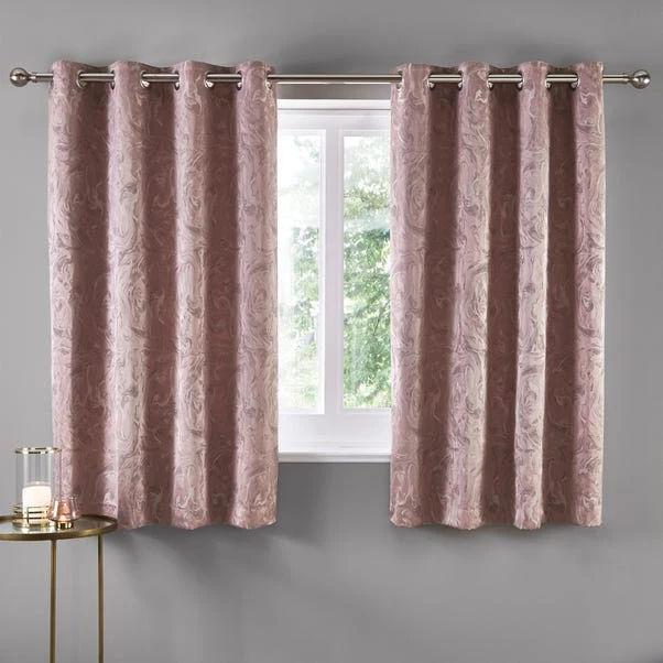 Luxury Collection Diablo Marble Woven Eyelet Curtains 7 Luxury Collection Diablo Marble Woven Eyelet Curtains - Image 5