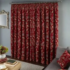 Luxury Collection Edina Chenille Pencil Pleat Curtains 11 Luxury Collection Edina Chenille Pencil Pleat Curtains -Dunelm Shop 30671964 alt04